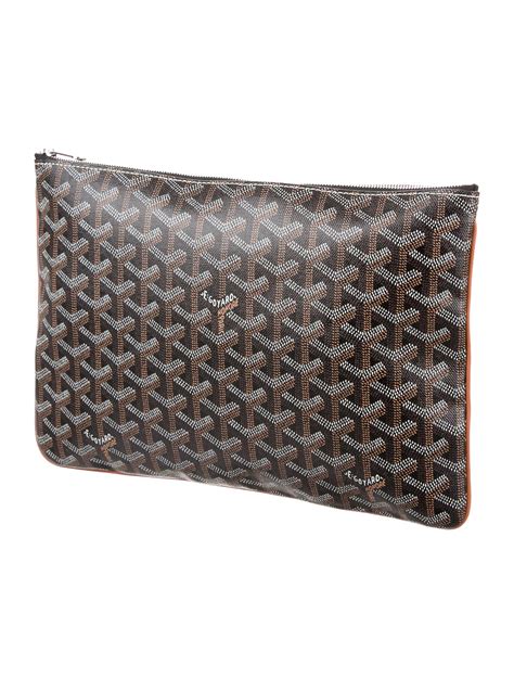 goyard merat pouches|Goyard top zipper.